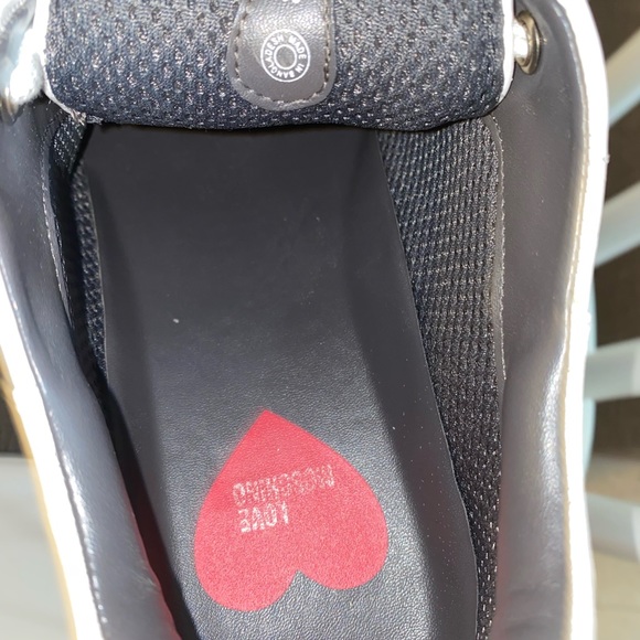 Love Moschino womens embossed leather heart patch chunky trainer size 38 - Picture 11 of 16